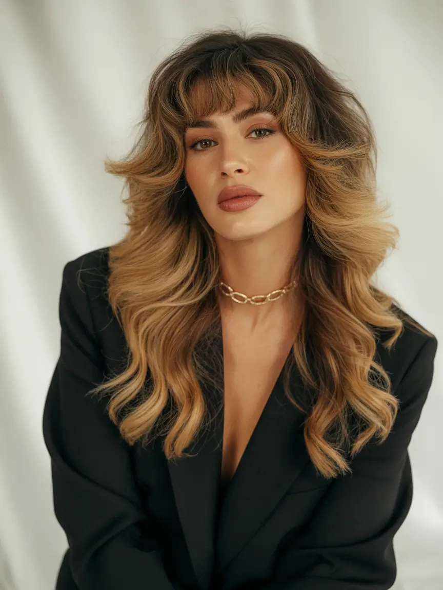 haircuts - August 2025 Big Bang Energy: The Return of the Grown-Out Layered Shag