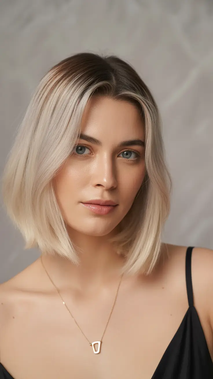 haircuts - August 2025 The Creamy Vanilla Bob