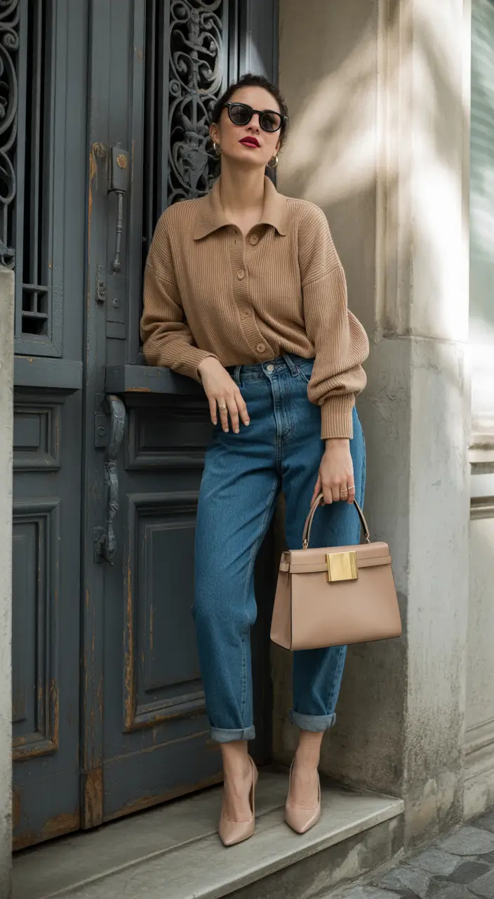 summer to fall transition outfits Sophisticated Neutral: The Clean Girl 2025 Aesthetic