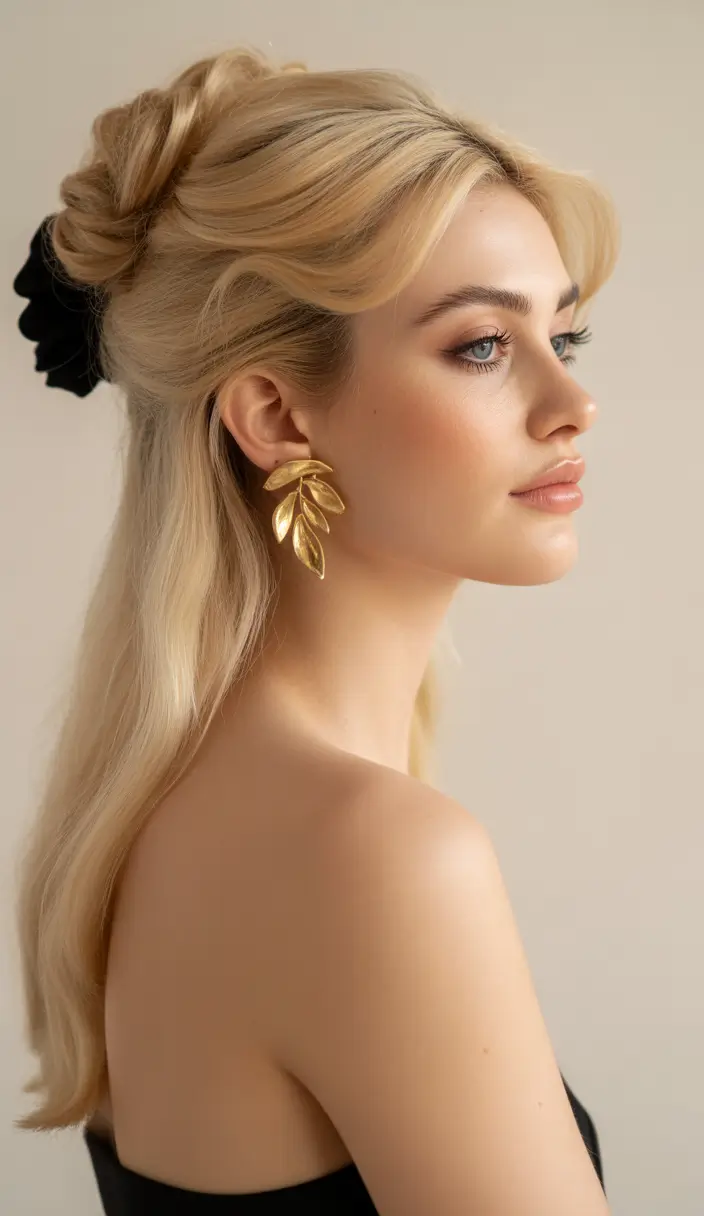 Fall hairstyle Preppy French Twist 2.0