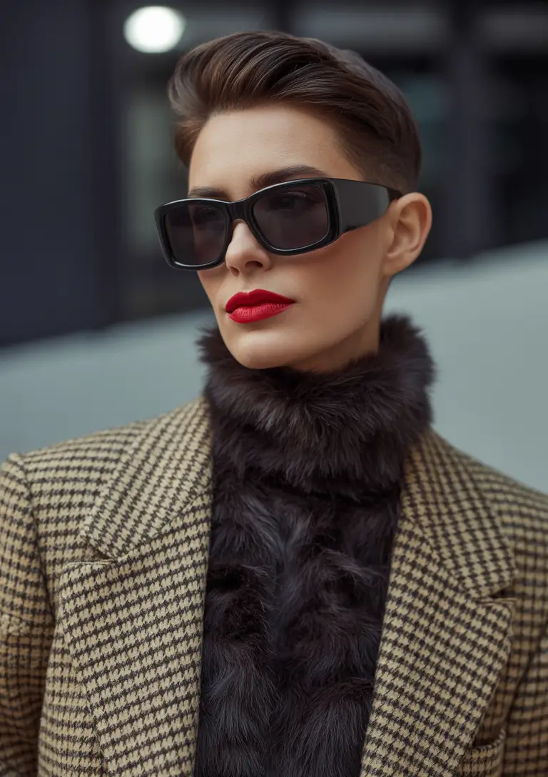 Fall Haircuts 2025 Power Pixie with Sculpted Volume