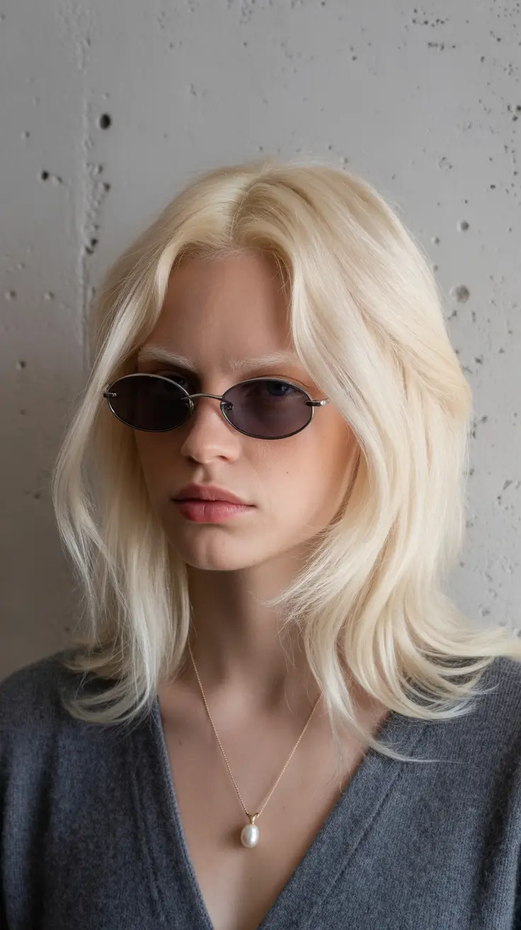 Fall Haircuts 2025 Cool-Girl Mid Blonde with Soft Edge Layers