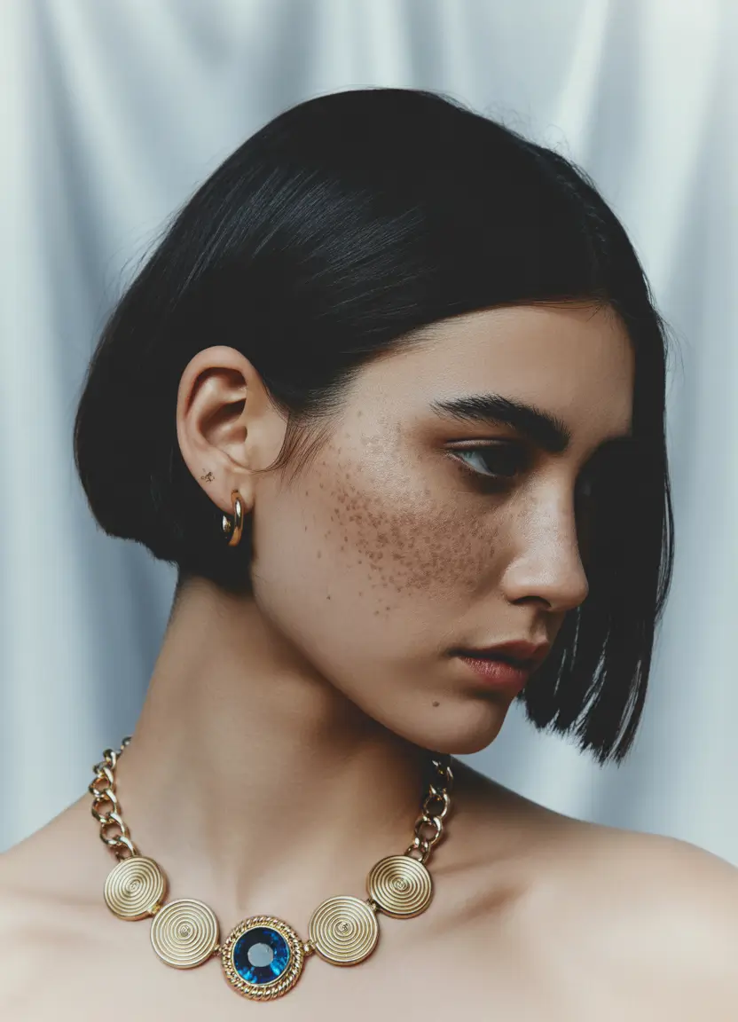 Fall Haircuts+Ultra-Sleek Box Bob with Razor Ends