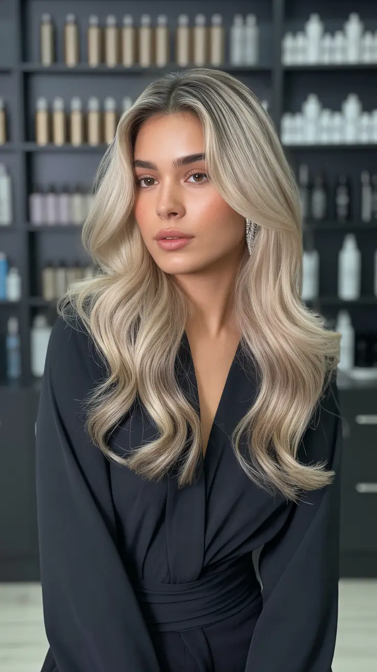 fall-latina-hair-color-Ultra-Icy-Blonde-With-Cool-Dimension