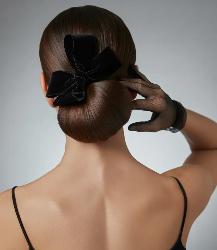 Fall hairstyles for women over 50 Sculpted Sophistication With a Velvet Touch