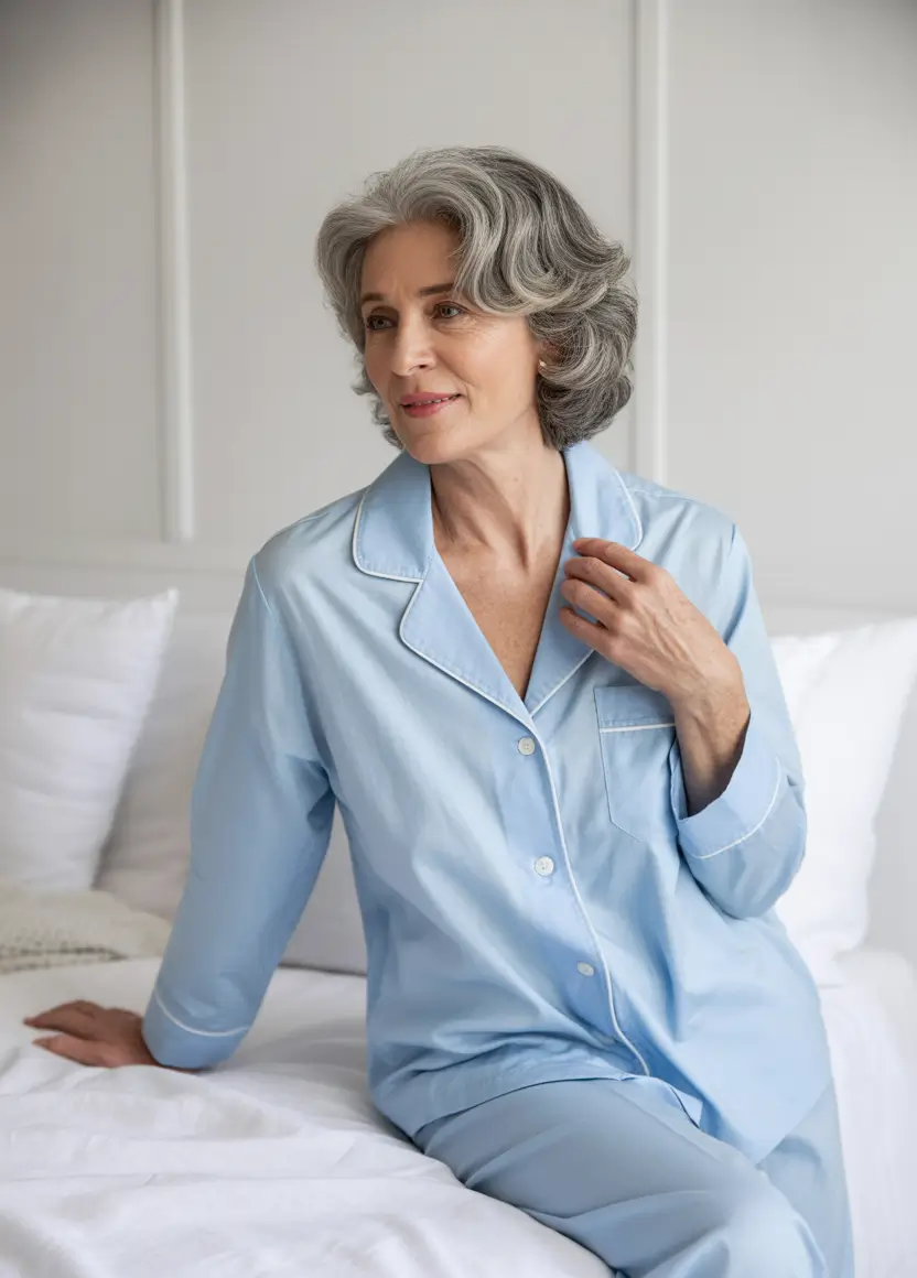 Fall haircuts for women over 60 Playful Soft Curls With Casual Chic