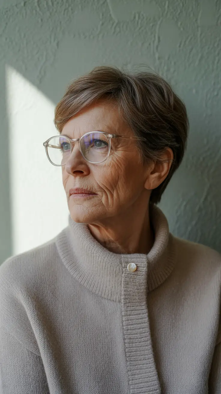 Fall haircuts for women over 60 Neat and Natural with Minimal Layers