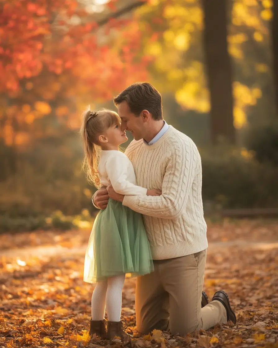 fall family photo outfits Classic Creams and Dreamy Green