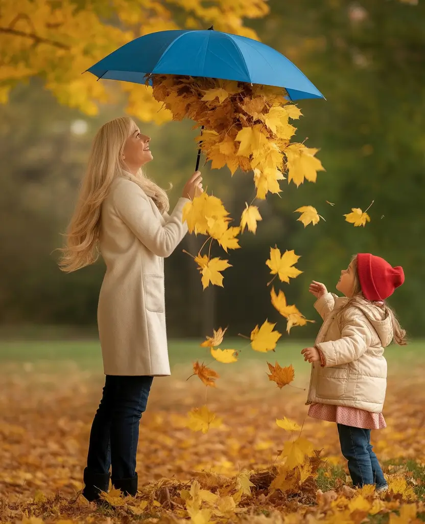 fall family photo outfits Playful Neutrals With a Twist