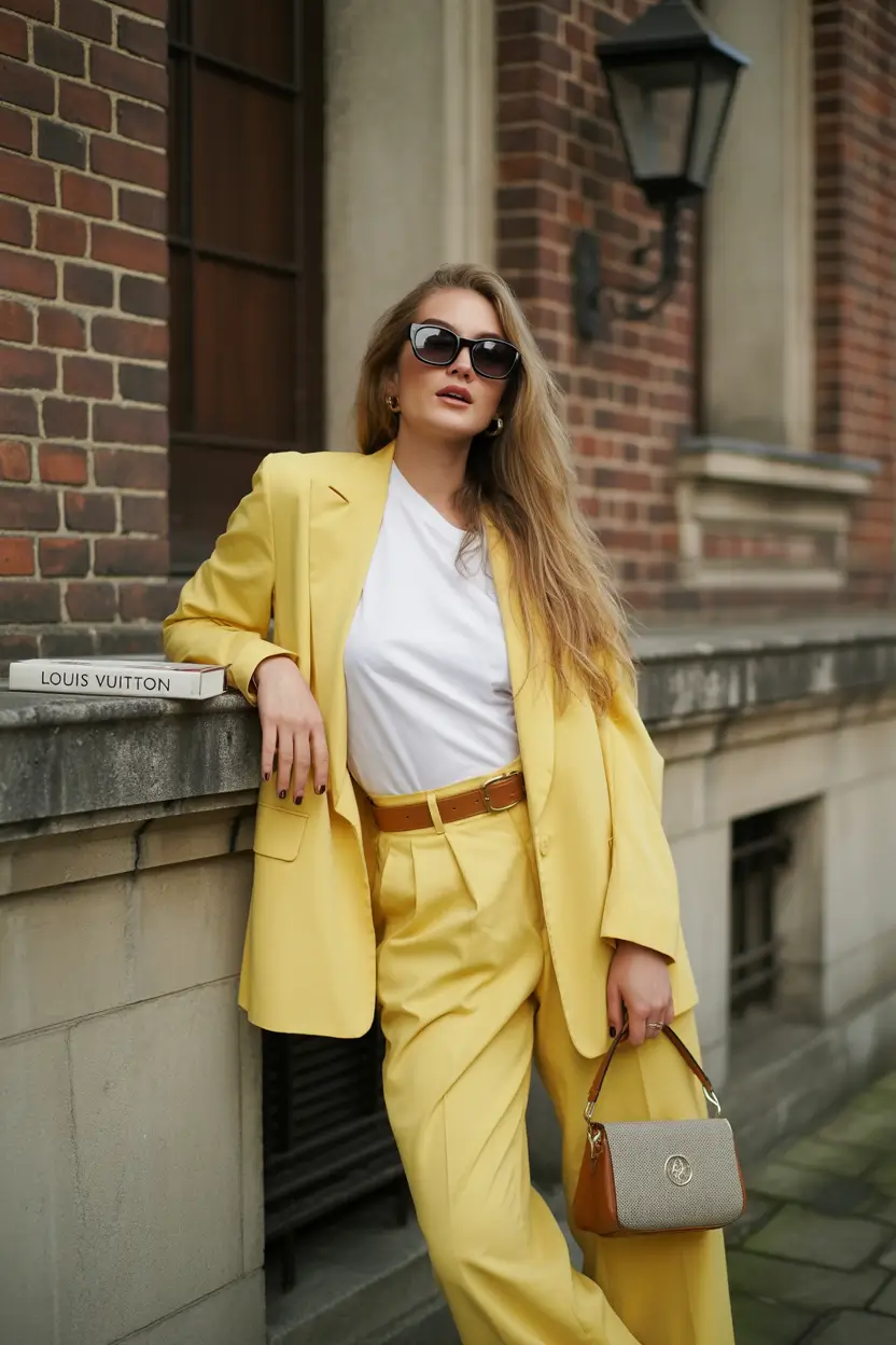 fall fashion outfits </p> <h2>Golden Suiting with Big Main Character Energy</h2> <p>