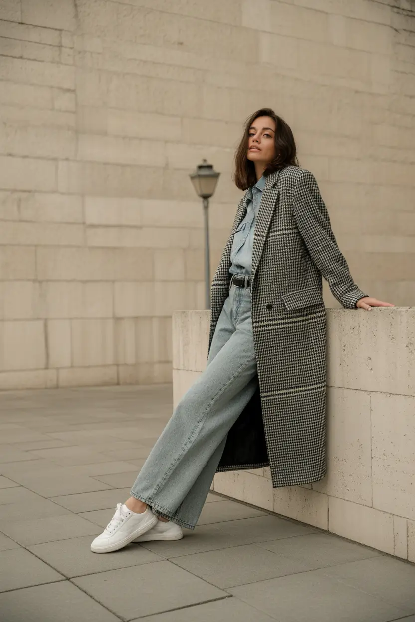 fall fashion outfits City Layers: The New Denim on Denim