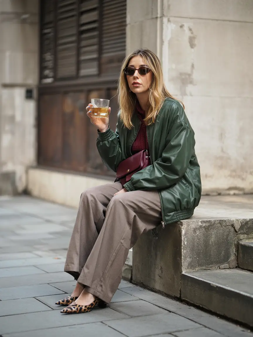 fall fashion trends for women 2025 City Casual with a Touch of Wild