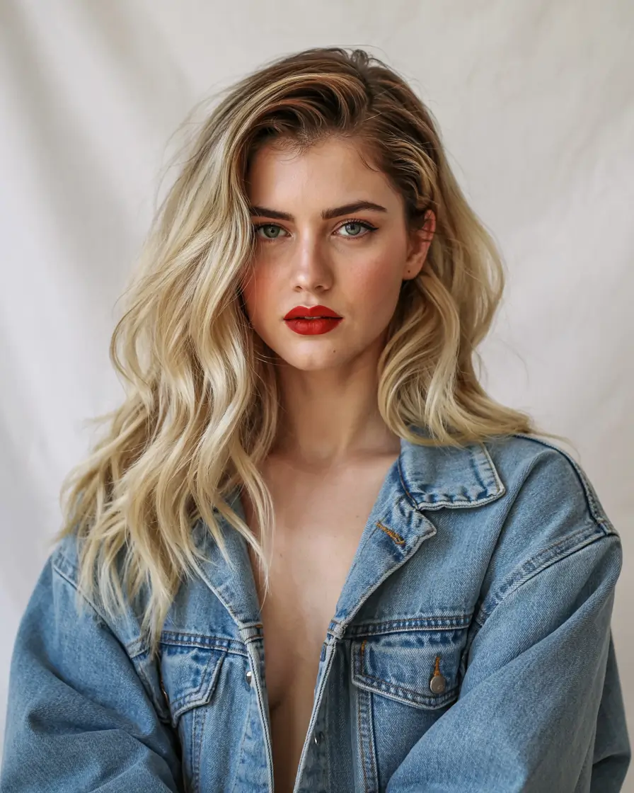 Fall hair color ideas 2025 - The Dimensional Bronde with Attitude