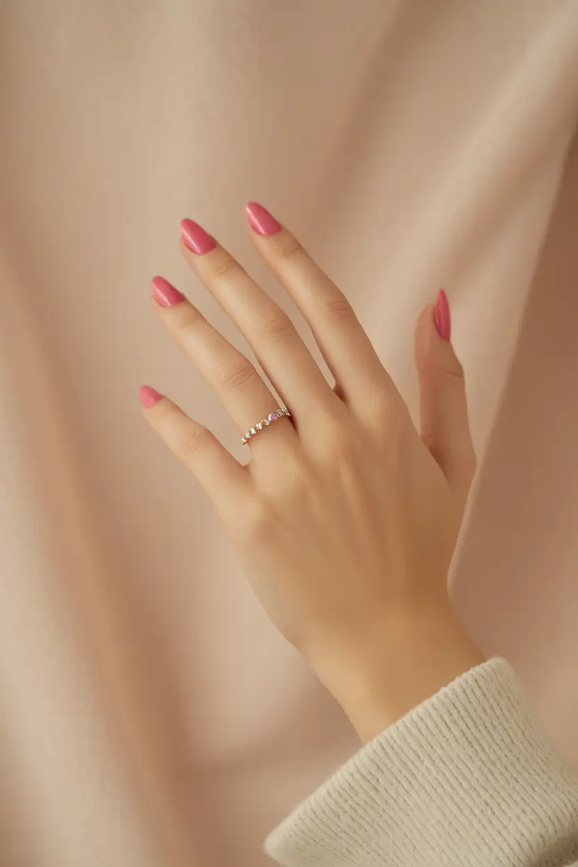 Fall Nail Color Ideas for Women Over 50 - Rosewood Chic for a Subtle Pop