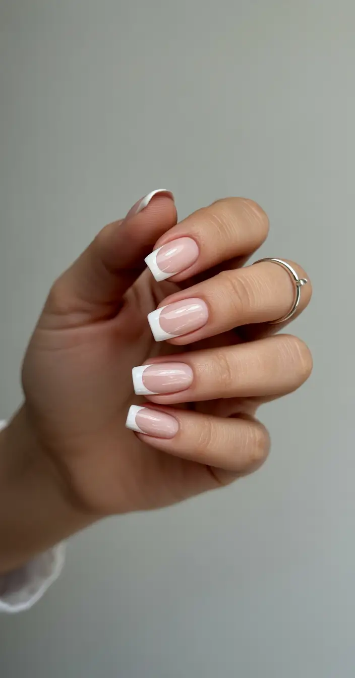 fall-nail-colors-2025-trendy-shades-to-try+Modern-Classic:-The-Minimal-French-Revival