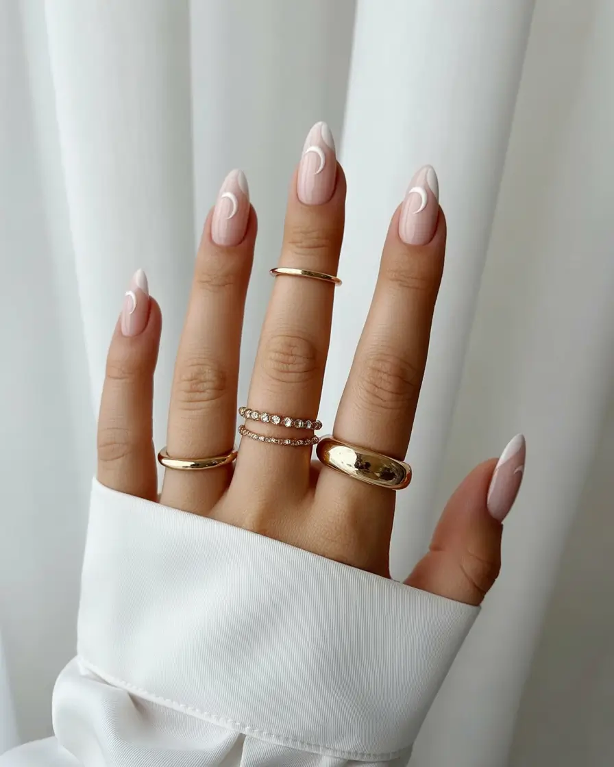 Fall nail colors 2025 – Crescent Moon Neutrals