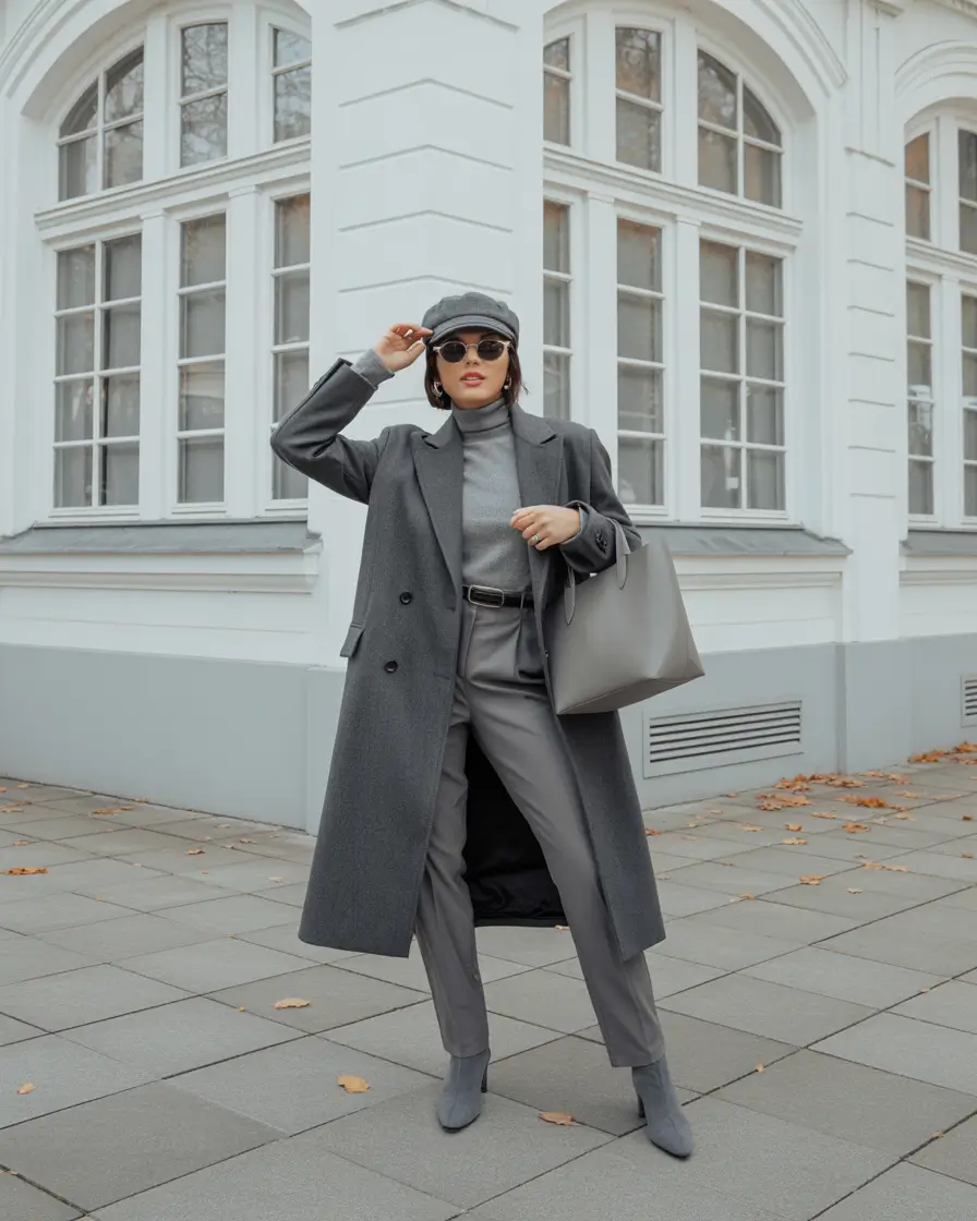 fall office outfits for women Power Suiting with a Cool-Girl Filter