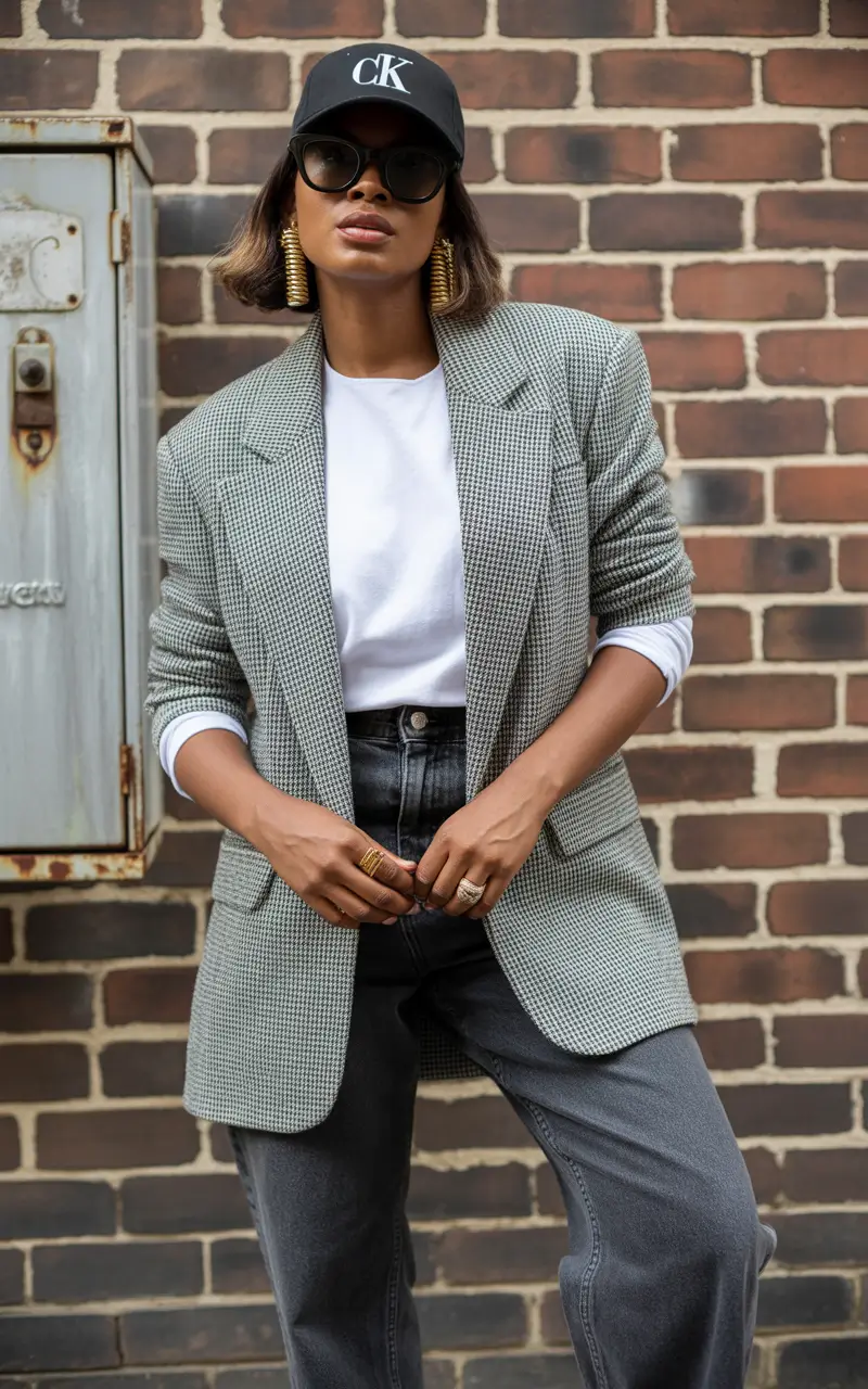 fall outfits for black women 2025 Tailored Tomboy Energy