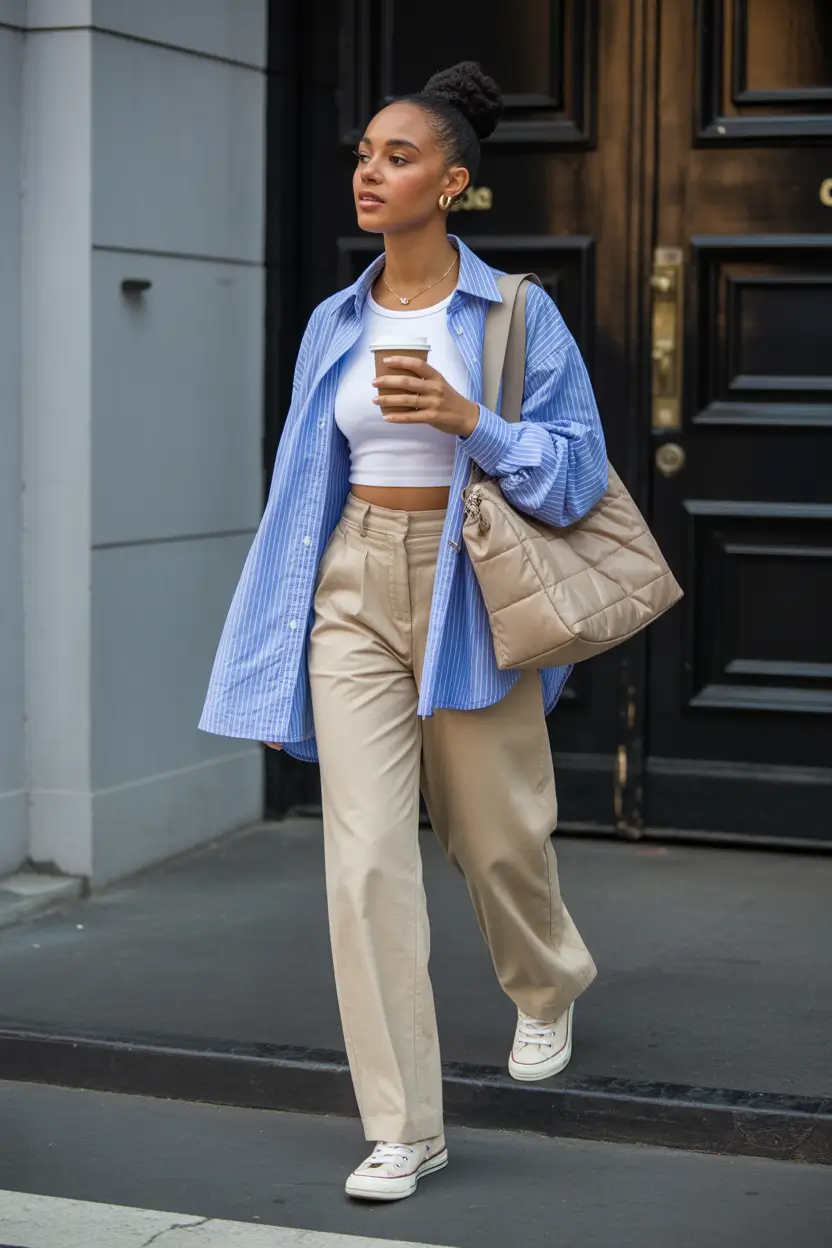 fall outfits for black women Weekend Errands, But Make It Chic