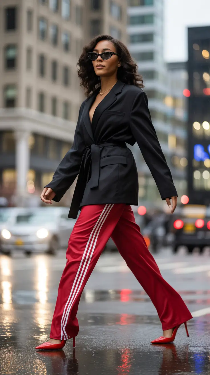 fall outfits for black women Sporty Spice Meets Wall Street