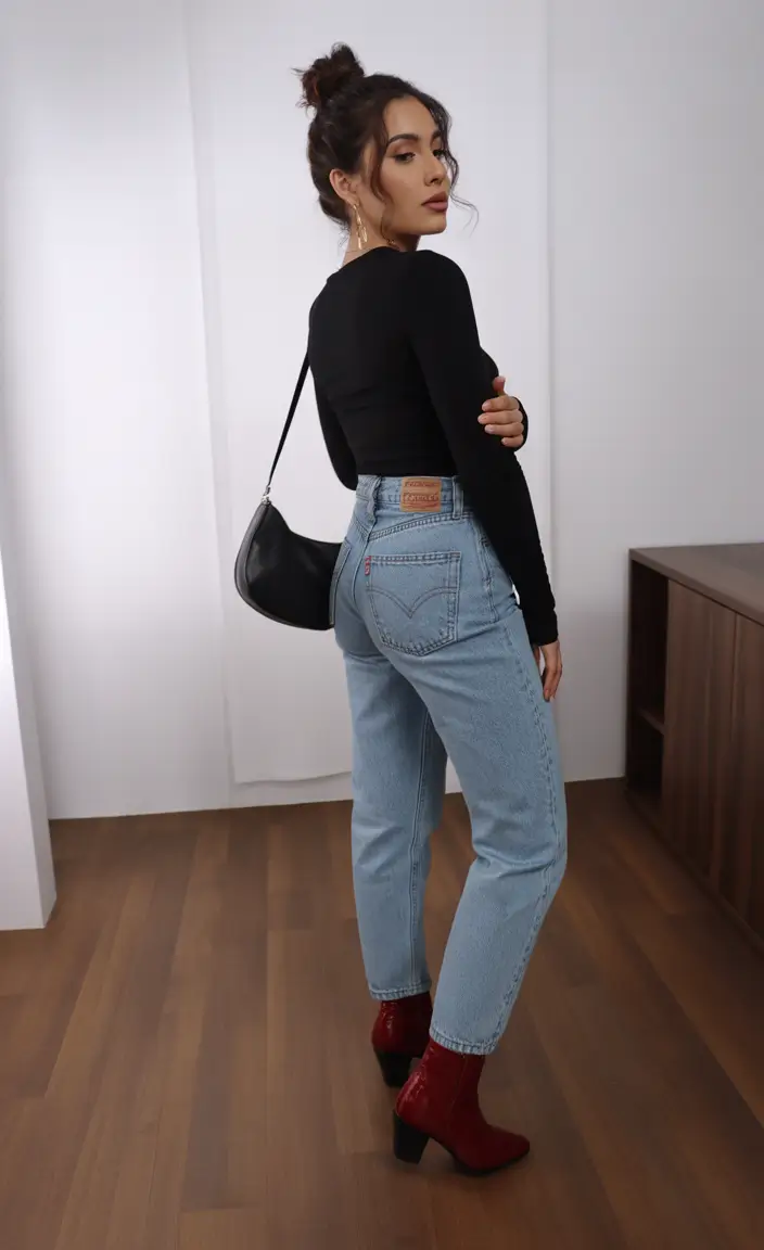 fall outfits latina women - The Cool Girl Uniform, But Elevated