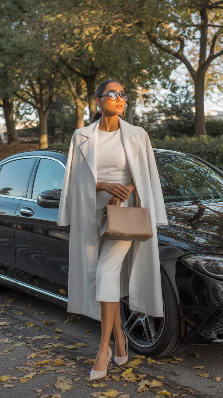 fall outfits latina women Minimalist Power Moves in Cream