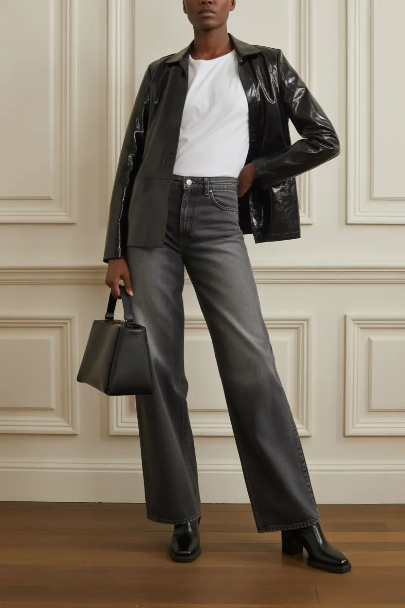 fall outfits with jeans 2025 Elevated Basics with a City Edge