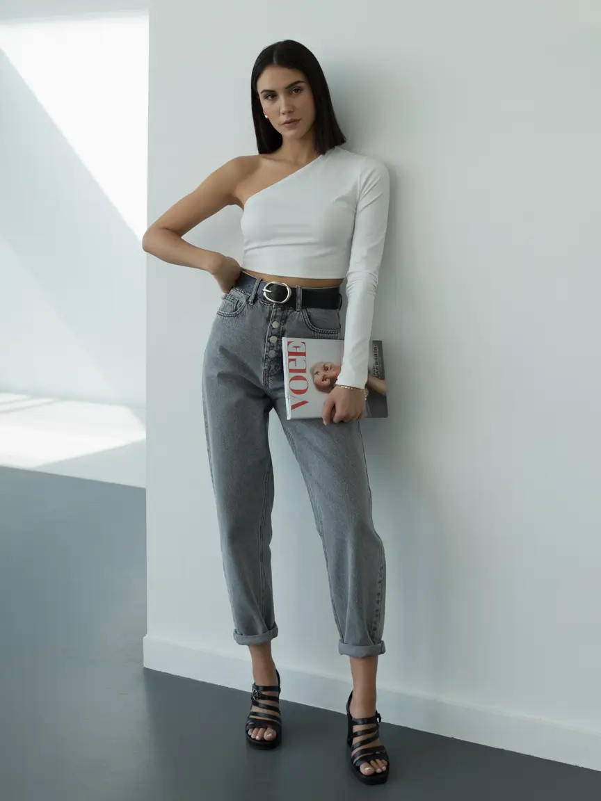 fall outfits with jeans 2025 Modern Minimalism with a Twist