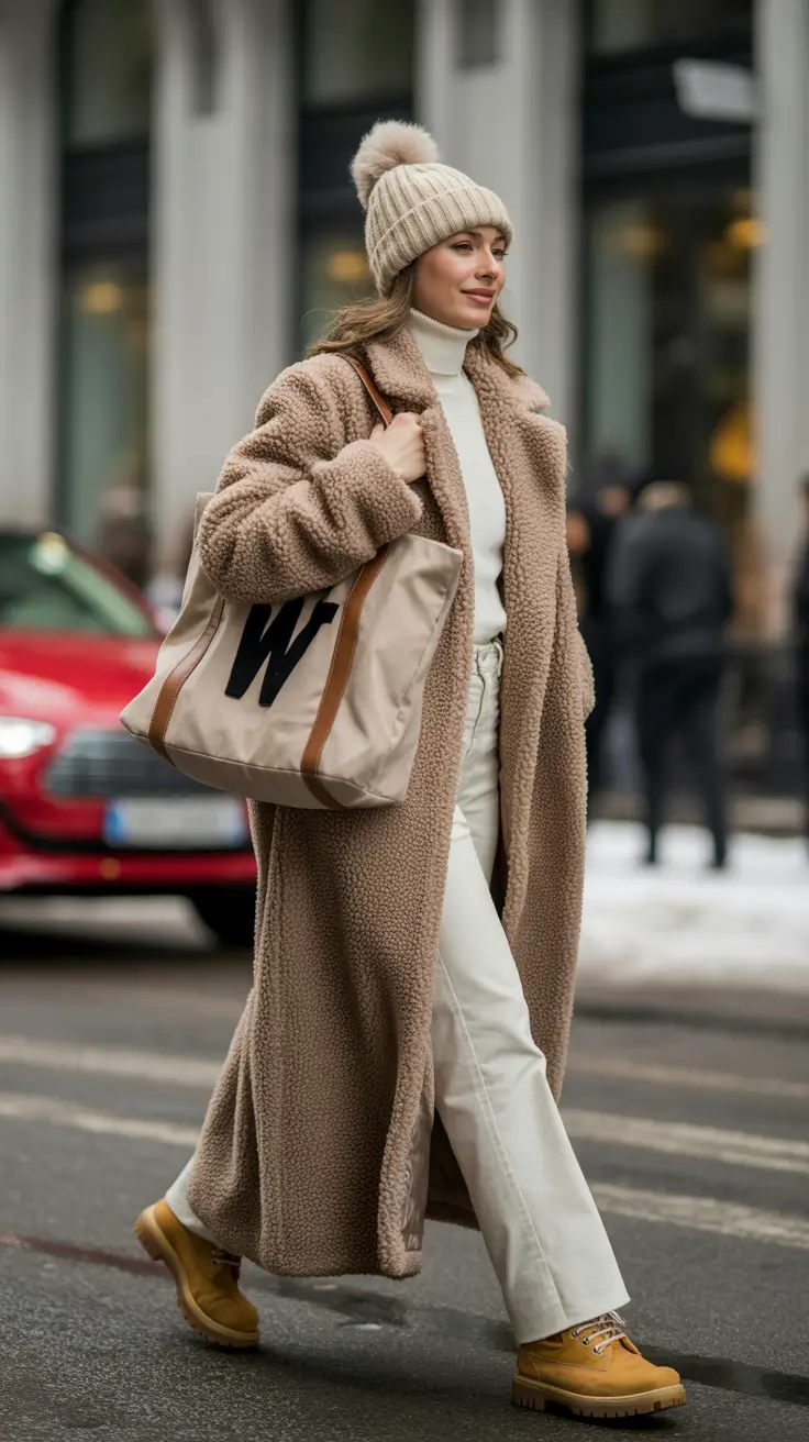 fall winter outfits plus size cold weather