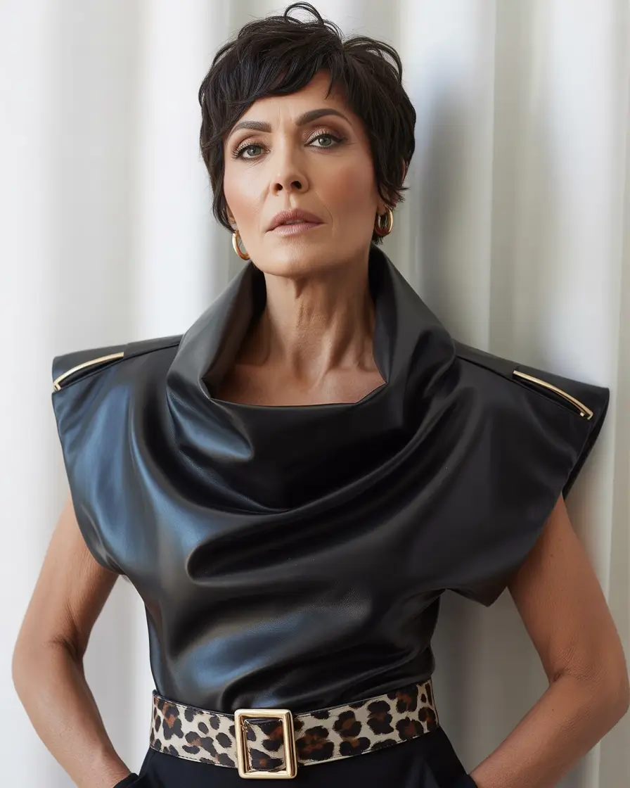 Fall haircuts for women over 40 Soft Shag-Inspired Layers with Tousled Texture