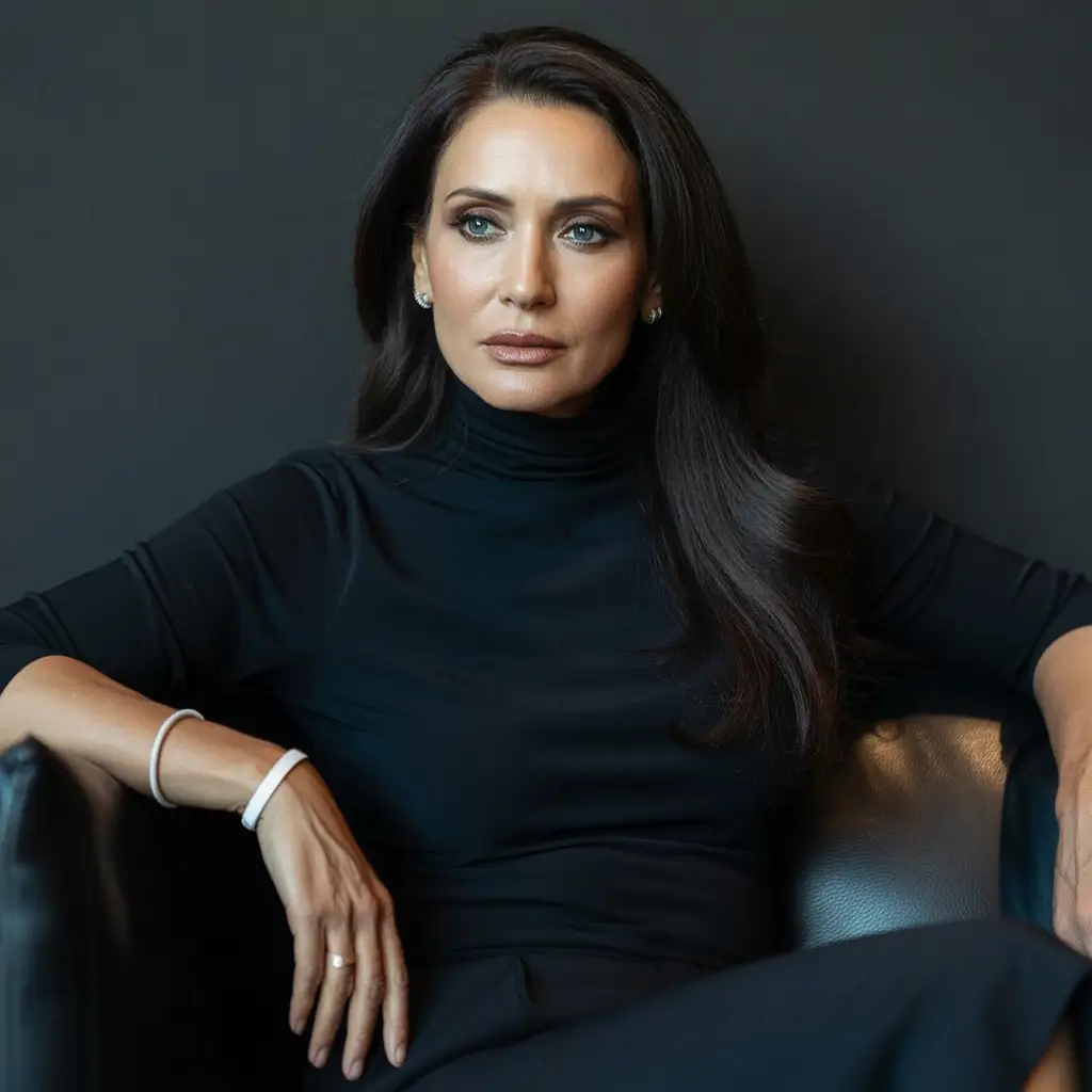 Fall hair color for women over 40+Raven Luxe for a Dramatic Comeback