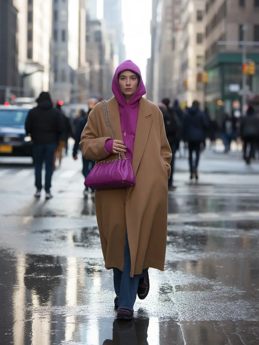 layering for fall outfits City Cool with Sporty Underlayers