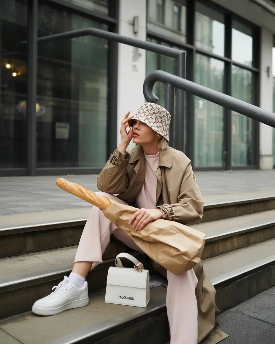 layering for fall outfits Parisian Cool Girl in the City