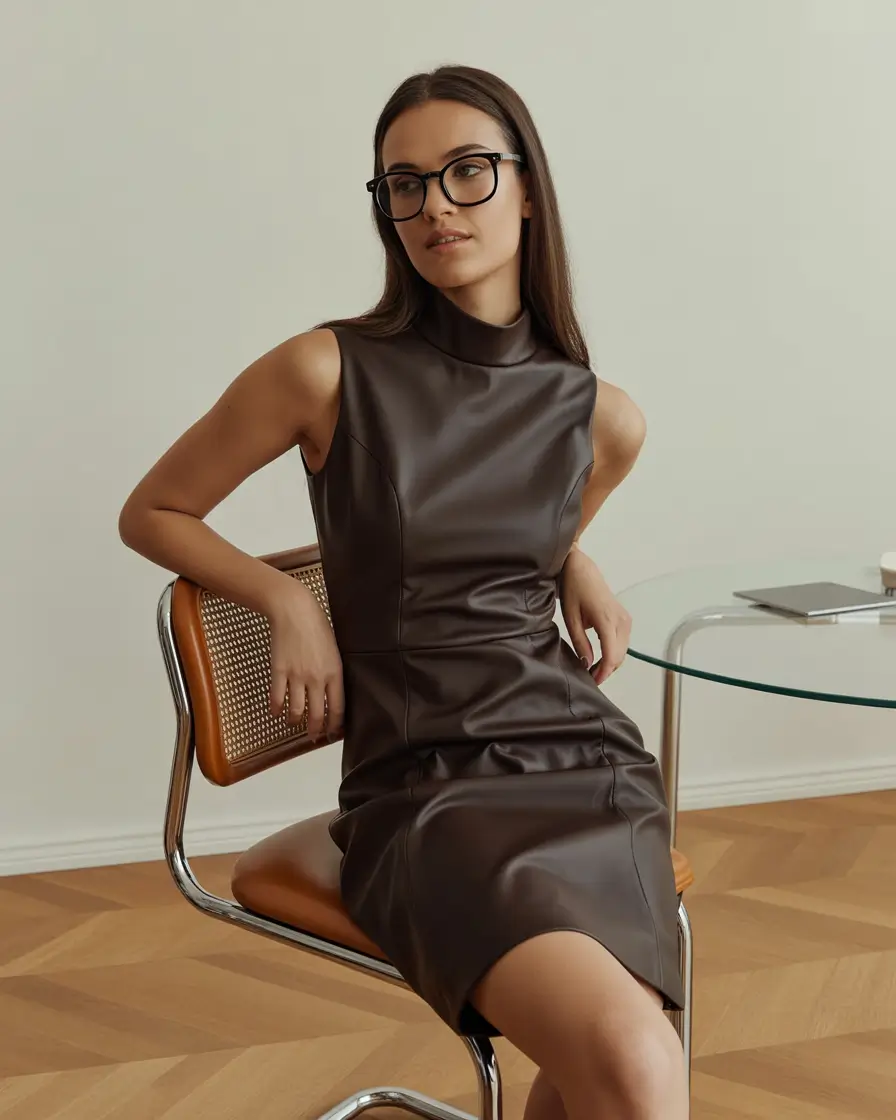 new 2025 fall fashion outfits Smart Leather for a Streamlined Power Mood