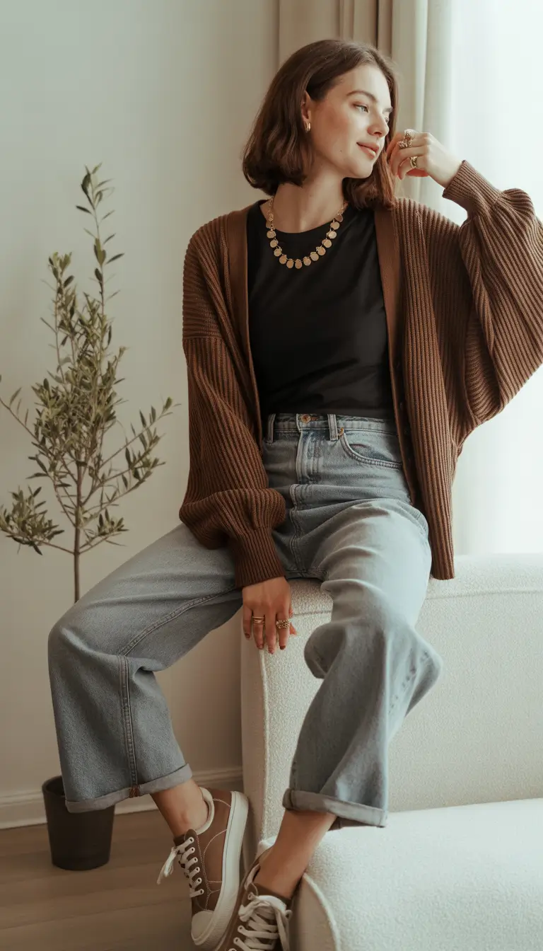 new fall fashion clothes Cozy Textures Meet Casual Cool