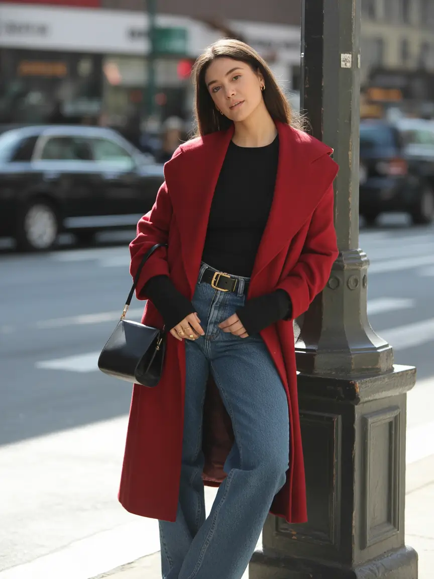 new fall fashion clothes Everyday Cool in Scarlet Layers