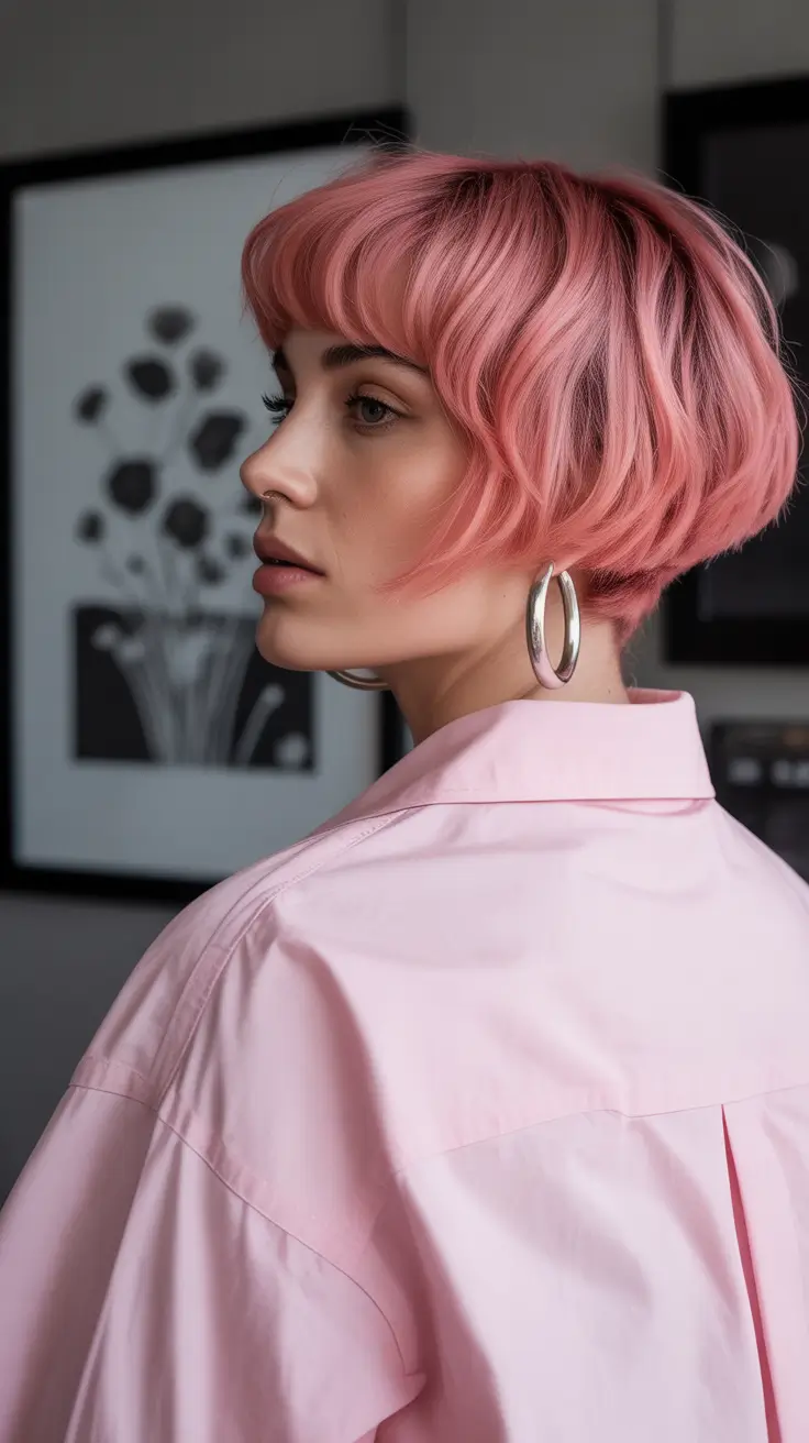haircuts - September Cotton Candy Bubble Bob