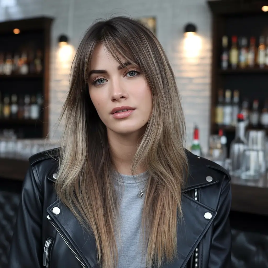 haircuts - September The Power Blowout with Fringe That Frames