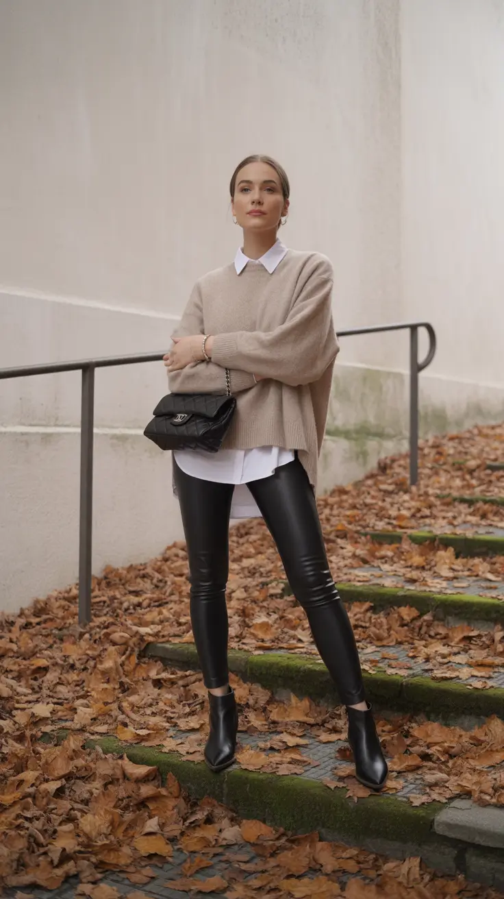 fall-style-for-women-Leather-Knit-and-Confidence