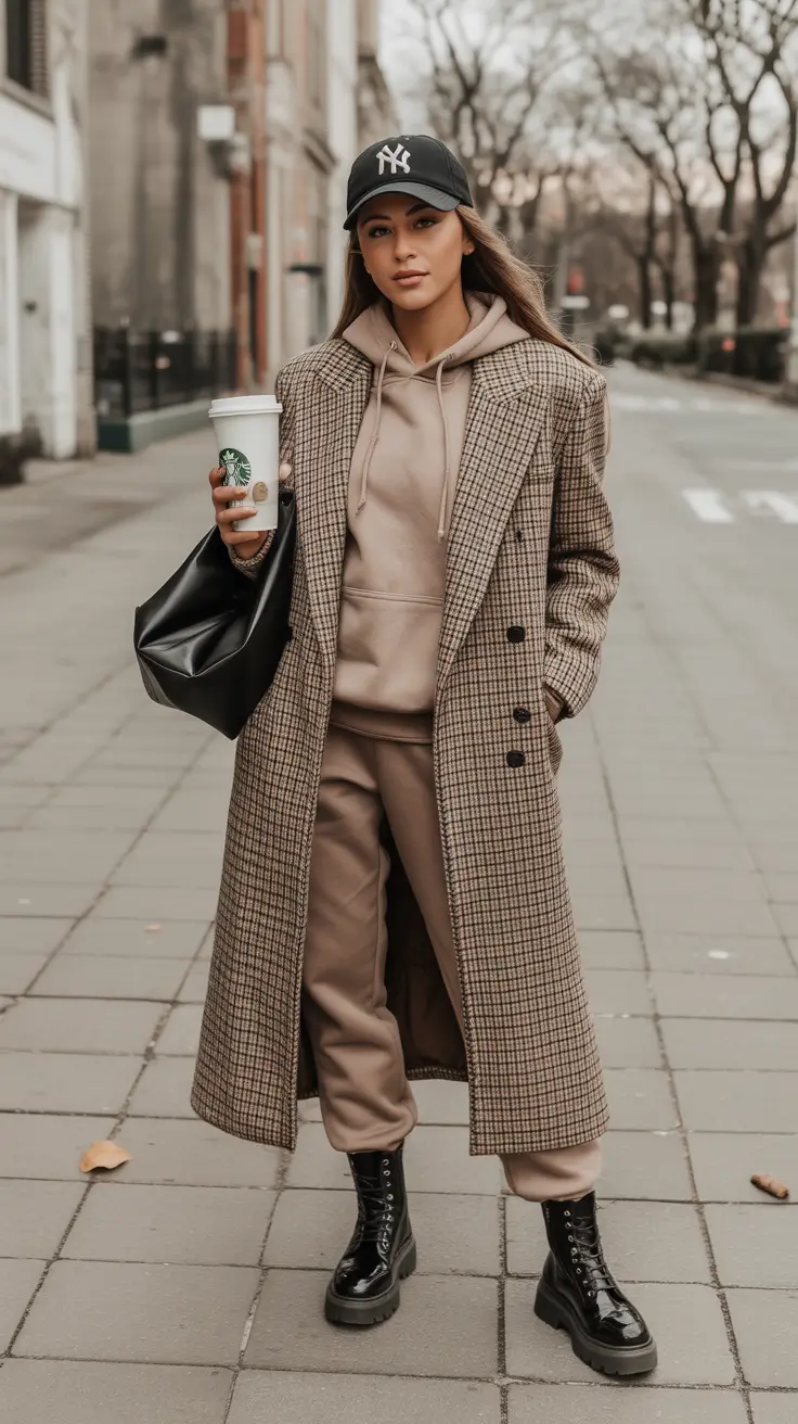 fall style for women Street-Chic Confidence in Neutrals