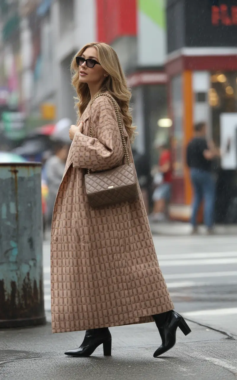 fall style for women Refined Monochrome With Luxe Texture