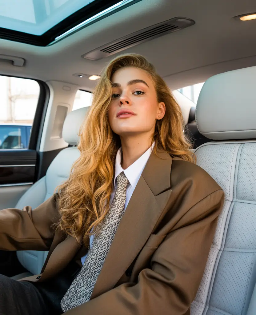 autumn fall hair colors Golden Caramel Waves