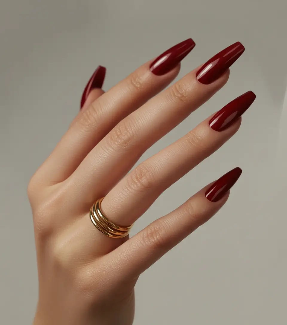 Fall-red-acrylic-Classic-Crimson-Power