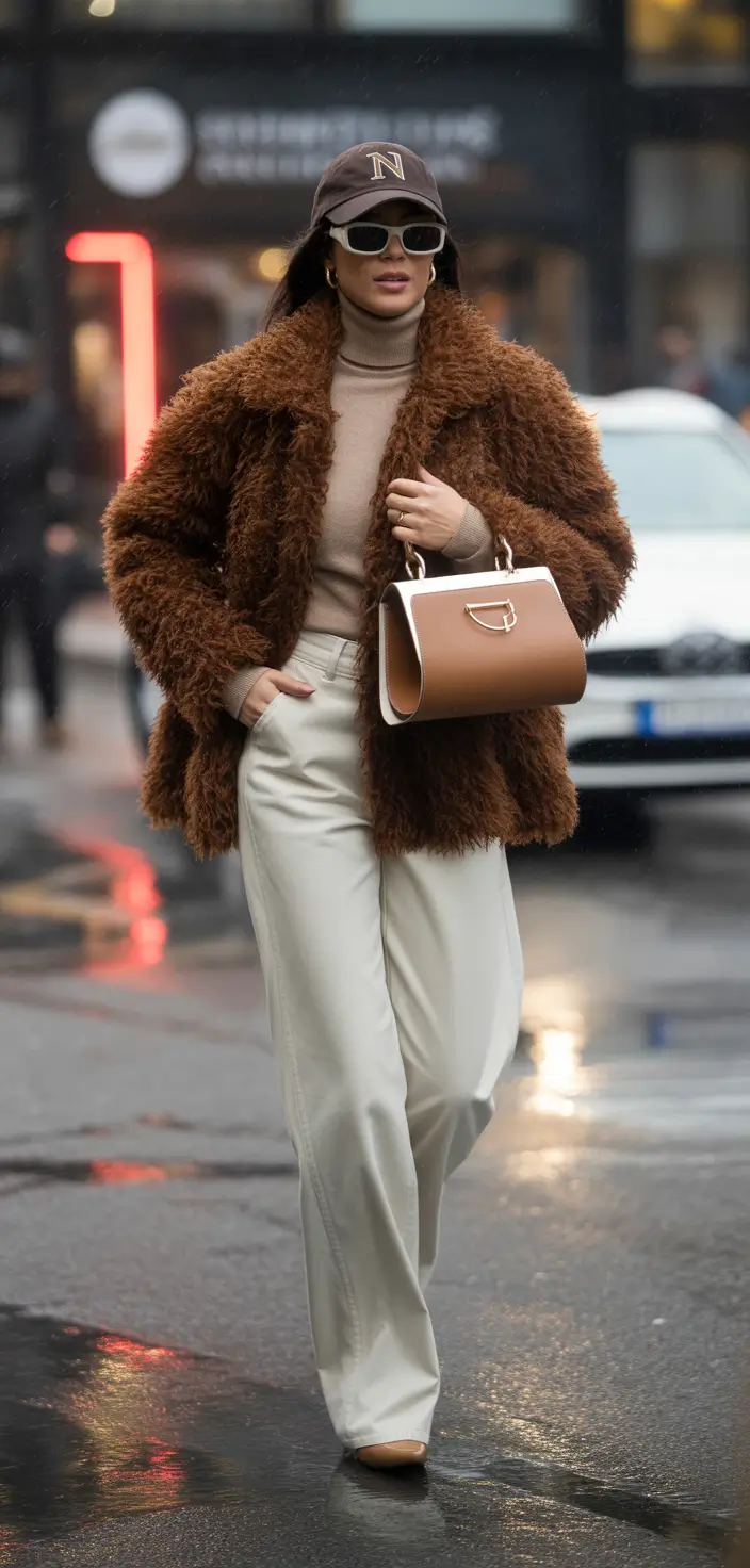 NYC fall outfits Monochrome Latte Layers for Fall Mornings