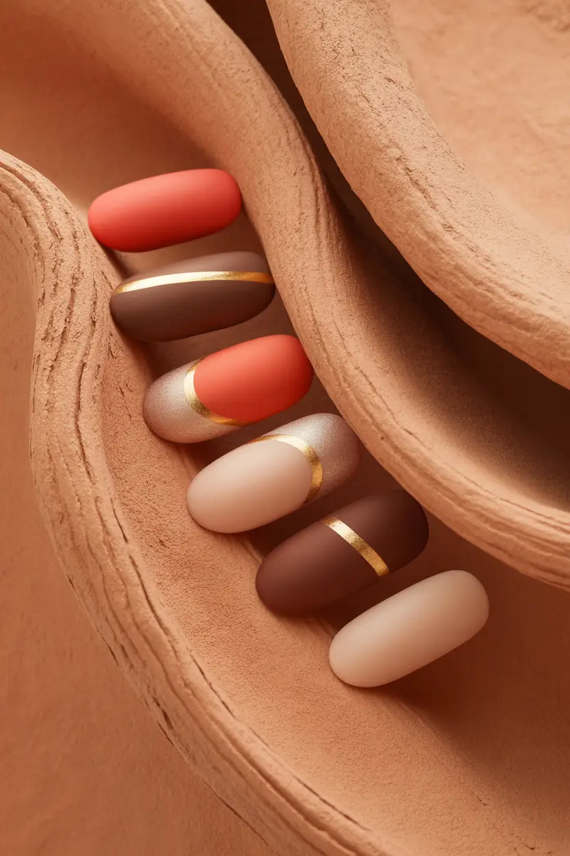 fall-season-nails-Terra-Cotta-Modernism