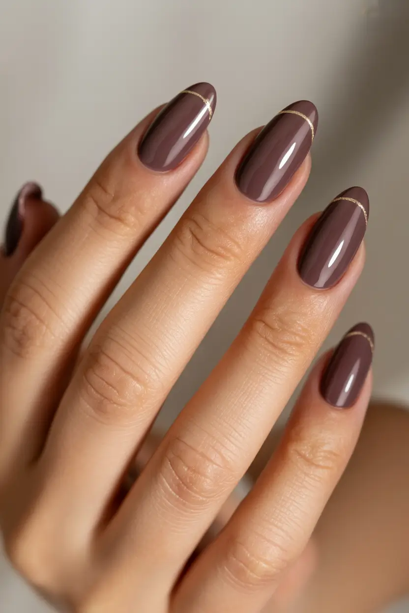 fall-season-nails-Mocha-Elegance-with-a-Barely-There-Line