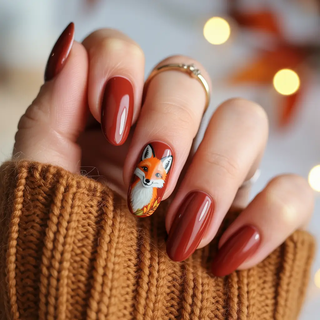 Fall Nail Art Designs 2025 Rust & Fox Whimsy