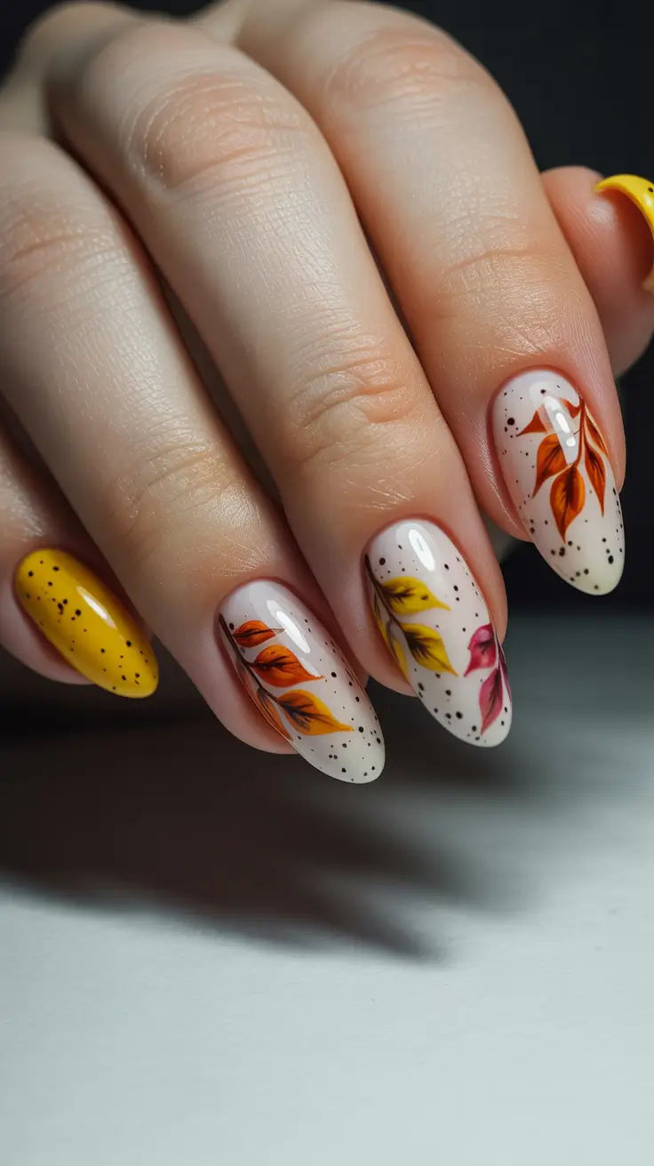 Fall Nail Colors for Fair Skin 2025 – Falling Leaves Elegance