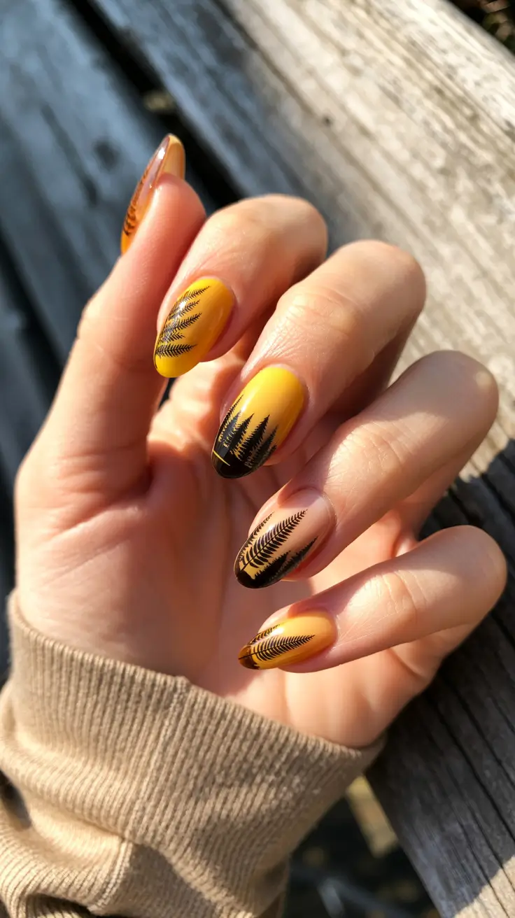 Fall Nail Colors for Fair Skin 2025 – Golden Hour Forest Tones