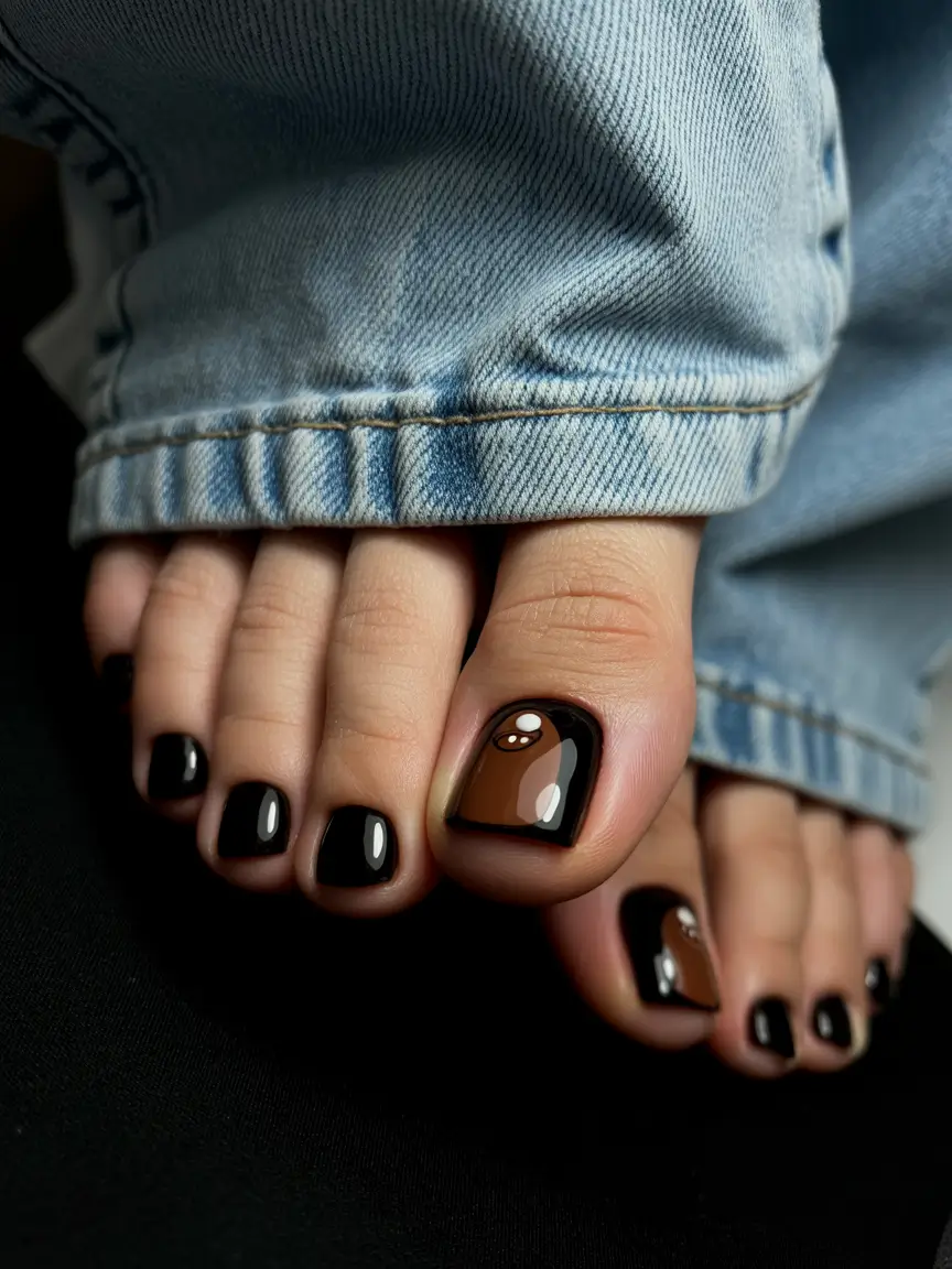 Fall pedicure colors Mocha Spotlight